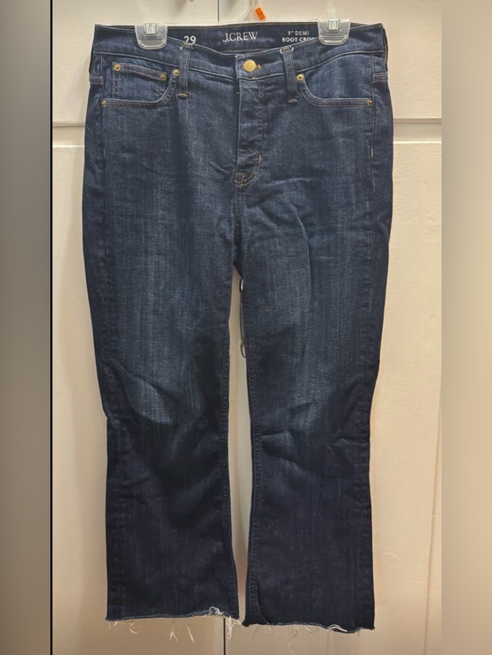 J. Crew Women's Dark Blue Bootcut Jeans